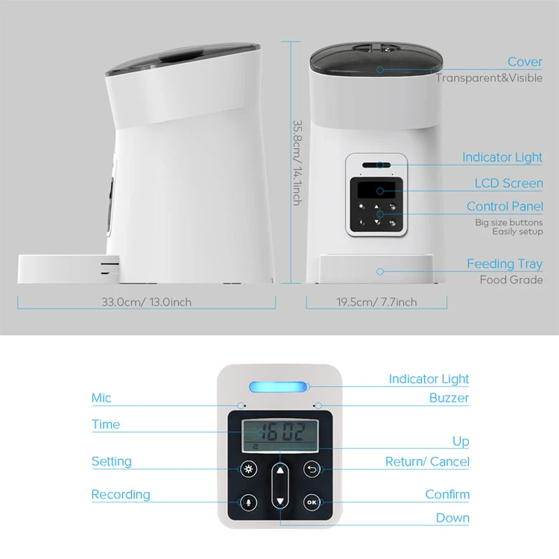 Automatic Pet Dispenser For Cat And Dog