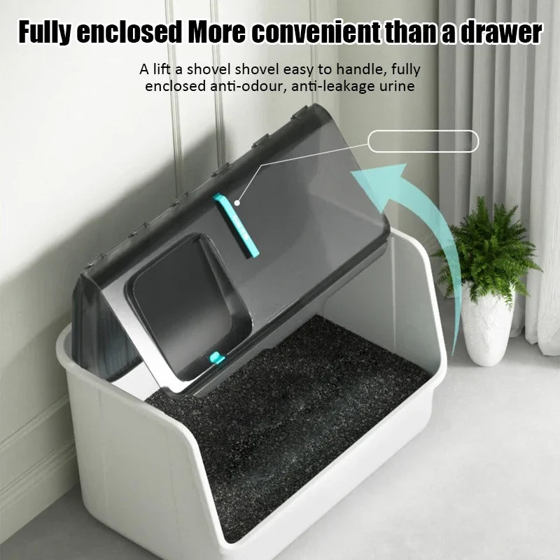 New Top-entry Cat Litter Box