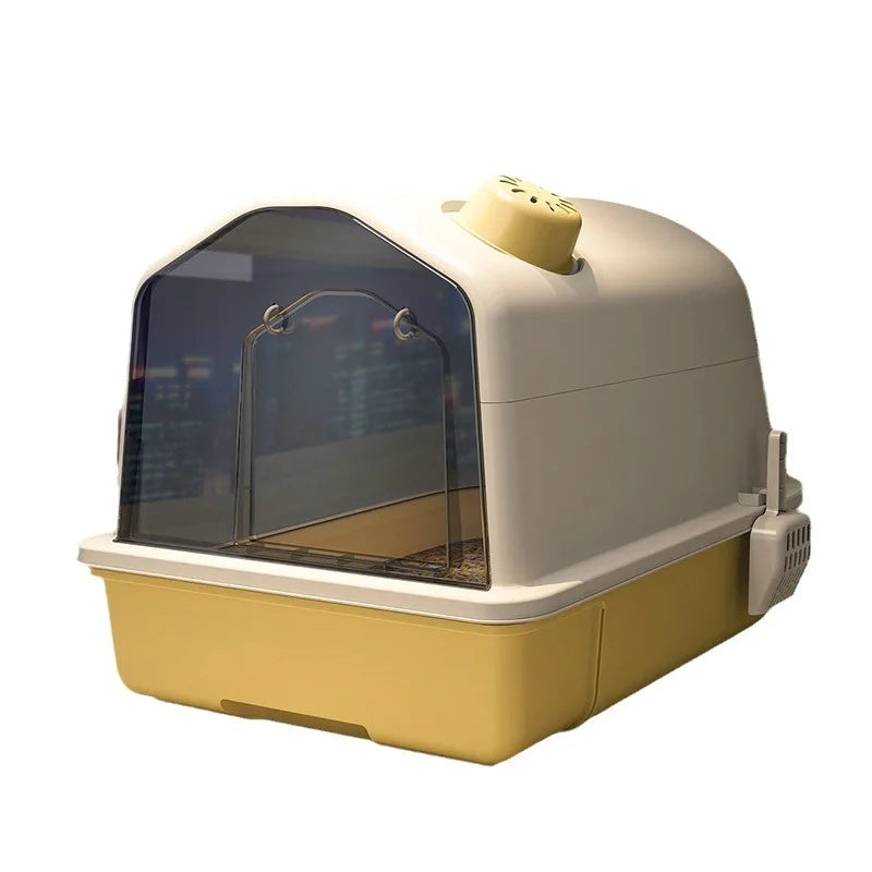 Cat Litter Box Fully Enclosed