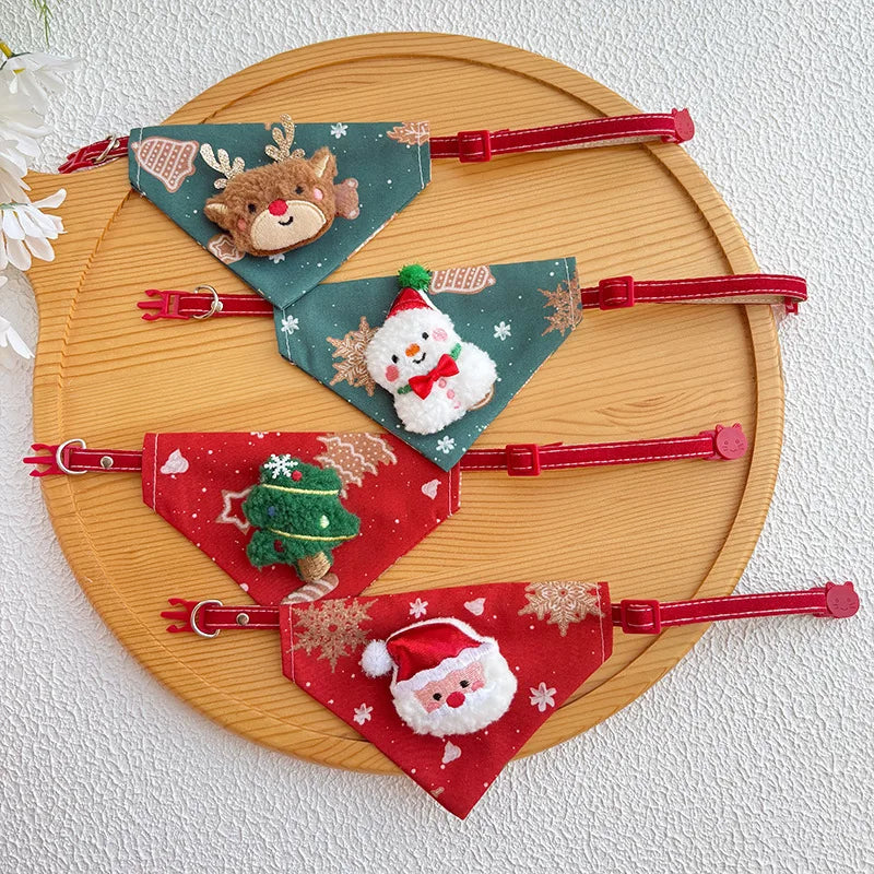 Christmas Towel Collar