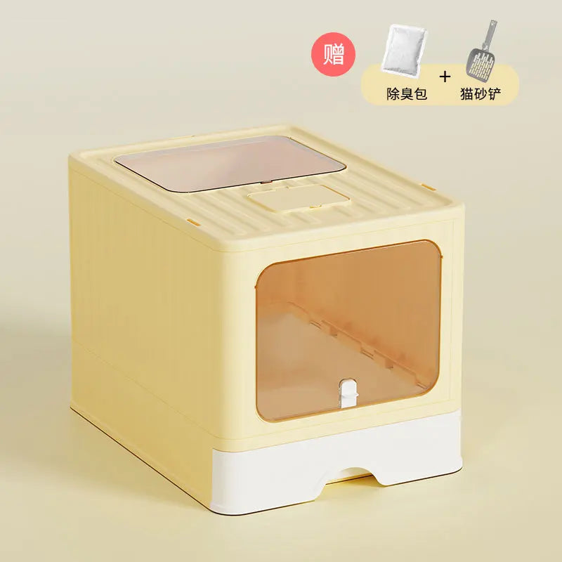 Extra Large Enclosed Cat Litter Box