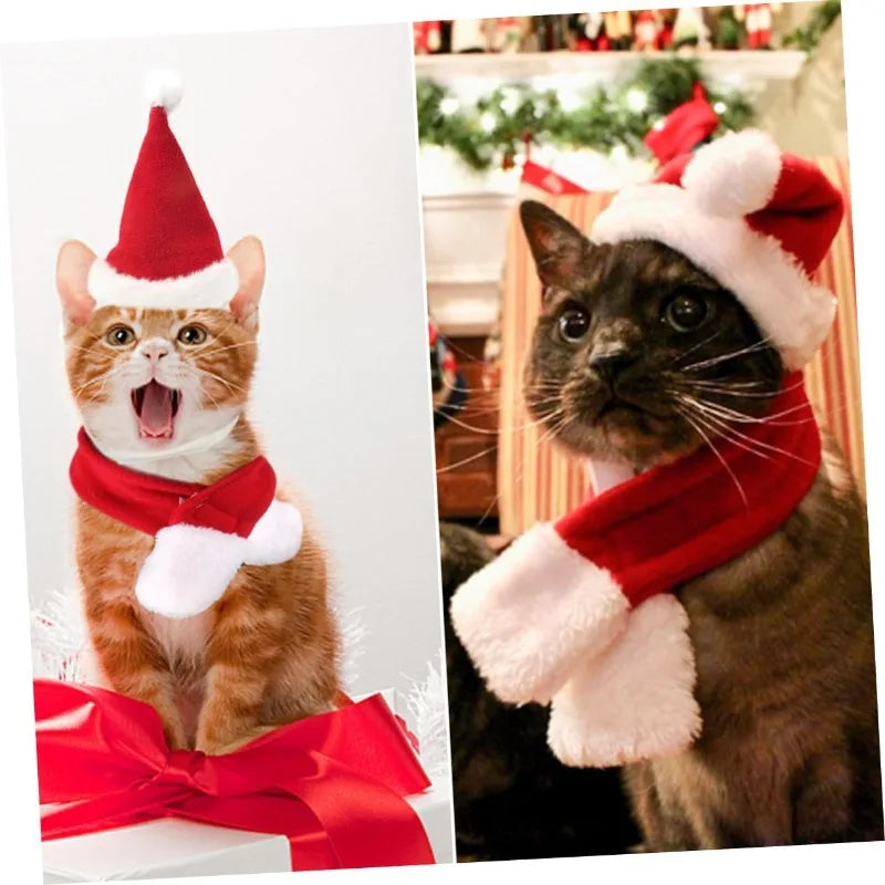 Christmas Hat and Scarf Set