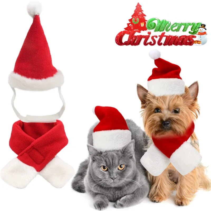 Christmas Hat and Scarf Set