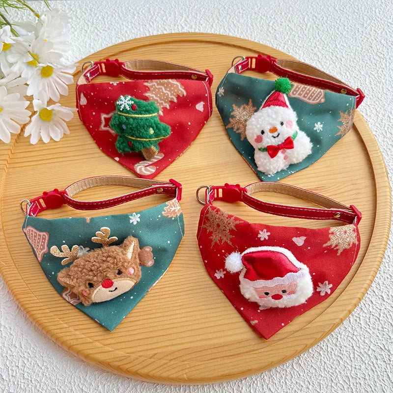 Christmas Towel Collar