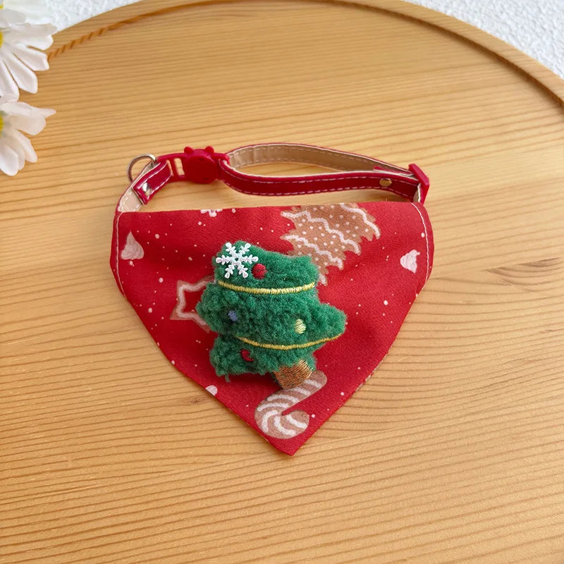 Christmas Towel Collar