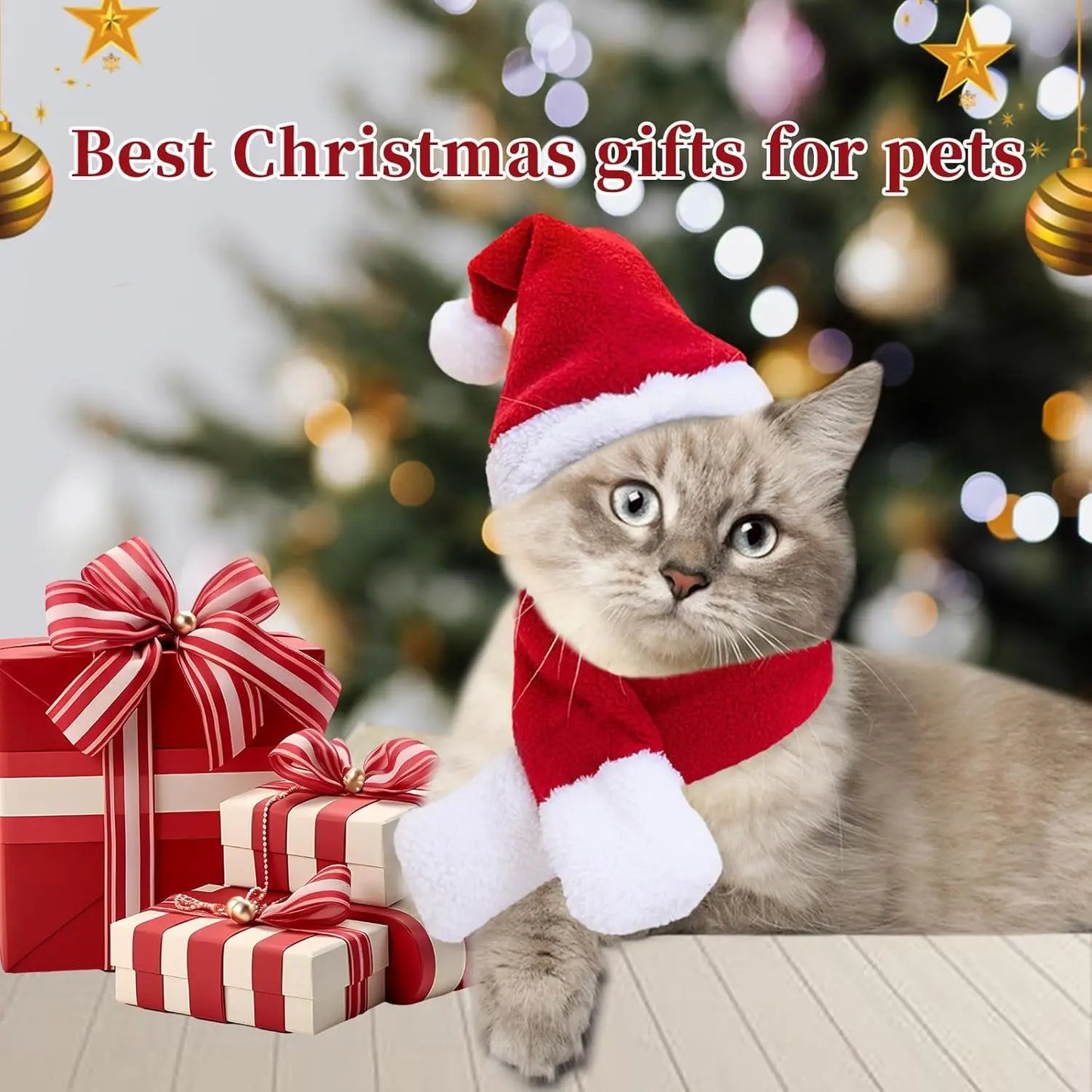 Christmas Hat and Scarf Set