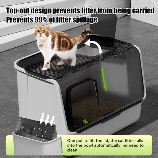 New Top-entry Cat Litter Box